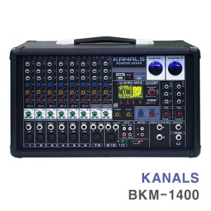 카날스 BKM-1400 1400W 파워드믹서 파워믹서 파워앰프